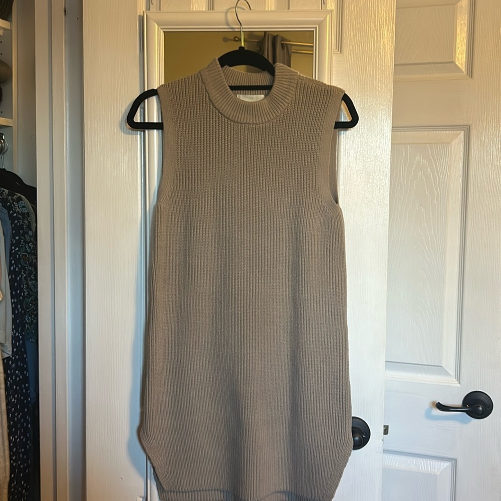 Brand new H&M sweater tank dress